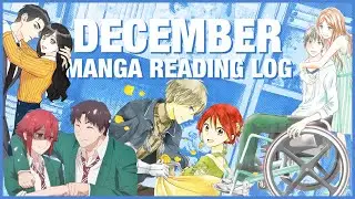 December Manga Reads 80+ volumes | My Monthly Reading Log 📚