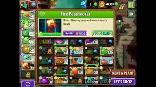 Buying Fire Peashooter In PVZ 2 (Goal:188/200subs) PizzaMSM