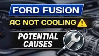 Кондиционер в Ford Fusion не охлаждает &ndash; возможные причины.