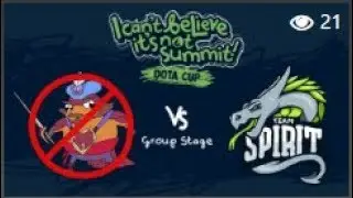 NoPango vs Team Spirit Gaming game 2 - dota cup