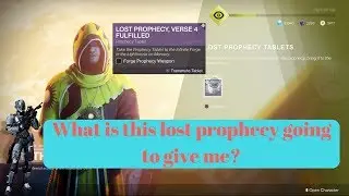 Destiny 2 - ALL Lost Prophecy Forge Numbered Weapons and Verses Revealed - How To Pick A Prophecy