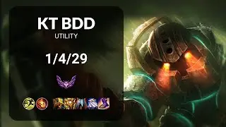 KT Bdd Nautilus vs Poppy UTILITY - KR  Patch 15.6