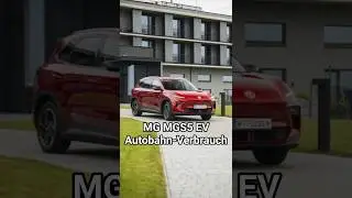 Autobahn-Verbrauch im MGS5 EV #shorts