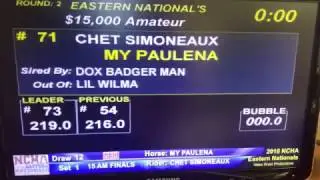 My Paulena 2016 eastern nationals finals