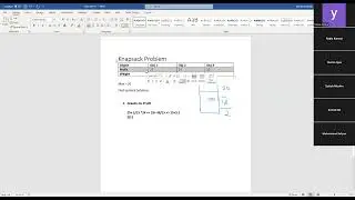 Knapsack Problem| Design and Analysis of Algorithms | DAA | Part 01