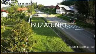 Accident trecere pietoni,  Calvini, Buzău / mai 2021