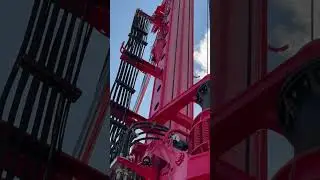 Bored Pile Construction - Continuous rock coring with rock samples retrieved