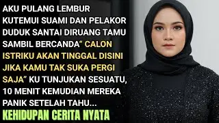 SAAT PULANG LEMBUR SUAMI BERANI BAWA GUNDIK KERUMAH - 10 MENIT KEMUDIAN KUBUAT BERSUJUD MOHON AMPUN
