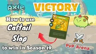 Cattail Slap Wins against double anemone aquas The Match in Season 19 - Axie Infinity