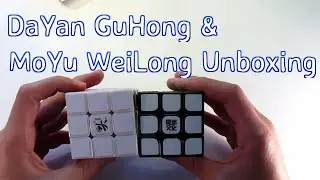 MoYu WeiLong v1 and DaYan GuHong v1 Unboxing |Cubezz