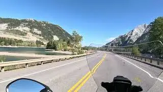 BC Route 3 near end of Crowsnest Pass