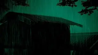 🔴End Sleepless Nights with Heavy Rain and Deep Thunder Sounds to Improve Sleep Quality Fast