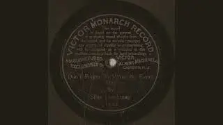 Don't forget to write me every day, 1901 Ethnic, Leachman SilasVocalist, Fitz, Alb Lyricist