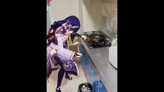 Raiden Shogun can&rsquo;t cook the egg - (Genshin Impact)
