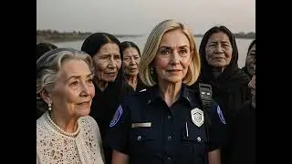 A grandmother lived in a village when two white people came, a doctor and a policeman