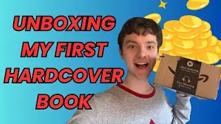 Unboxing My First Hardcover Book