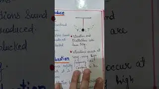 Ch- Sound( part-5) what is sound ? What is vibration? 
