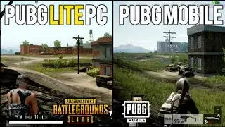 PUBG Lite PC Ultra vs PUBG Mobile HDR Lightspeed & TIMI