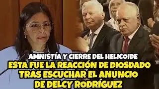 ESTA FUE LA REACCIÓN DE DIOSDADO CABELLO TRAS ESCUCHAR EL MENSAJE DE DECLY RODRÍGUEZ