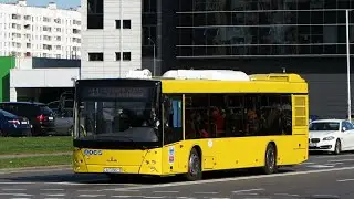 Автобус Минска МАЗ-203.016,гос№АТ 0587-7,марш.11(04.05)