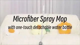 【Mop】Microfiber Spray Flat Mop