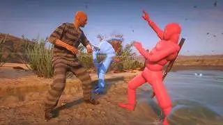 NPCs Fight Each other with Euphoria Ragdoll Physics RDR2 NPC WARS #223