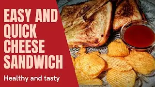 Cheesy Veg sandwich Recipe || Cheese Sandwich || Easy &Quick sandwich 🥪 recipe