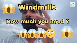 Terrifying Windmills | Why | Money for Windmills | How much you need | #windmill #shorts #feedshorts