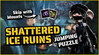 Shattered Ice Ruins Jumping Puzzle & Mount Skip | Frostgorge Sound JP in Guild Wars 2