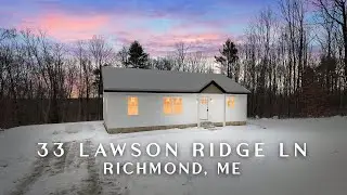 33 Lawson Ridge Ln, Richmond, Maine - New Home For Sale