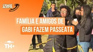 Clamor por justiça: família e amigos de Gabriela fazem passeata em homenagem a jovem em Hortolândia