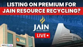 Jain Resource Recycling Ltd Listing LIVE I Jain Resource Recycling Share Price | IPO Listing LIVE