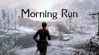 Solitude to Riften - Early Morning Run - Skyrim - Treadmill Run Along