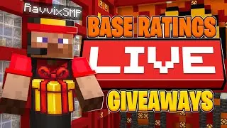 DonutSMP Base Ratings/Giveaways LIVE | RavvixSMP