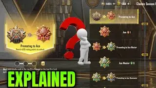 ACE PROMOTION EXPLAINED BGMI | PATH TO GLORY BGMI | PROMOTION TO ACE | BGMI NEW RANKING UPDATE