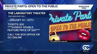The Laboratory Theater in Fort Myers presents 'Private Parts: Open to the Public'