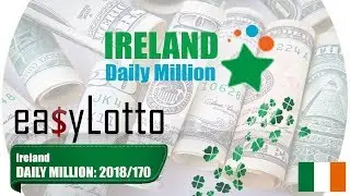 Ireland DAILY MILLION lotto results 26 Mar 2018   170
