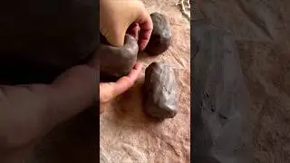 Ever Green Clay Creation 😯 #shortvideo #claycreation #art #clay #clayart #