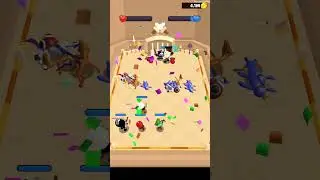 Merge Fighter: Street Combat - Gameplay Walkthrough Merge Rainbow Friends Defense (Android) #shorts