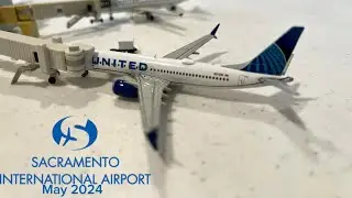 Model Airport Update Of Sacramento International Airport! (May 2024)
