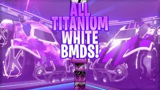 All Titanium White Black Market Decals In Rocket League! (Rocket League Black Market Decal)