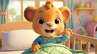 Little Lion&rsquo;s First Day at School 🦁📚 | Kids Learning Song | #Shortsvideo #KidsStory #KidsAnimation