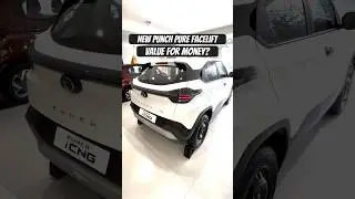 नई Punch Pure CNG Facelift 😍 Worth It?