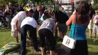 Ford City - Tree Planting and Dedication of Garry Dugal