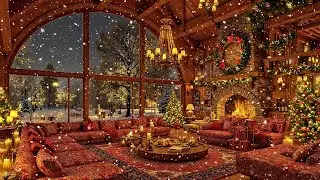 Relaxing Christmas Music 2026 🎅 Cozy Fireplace, Gentle Snow & Peaceful Winter Nights