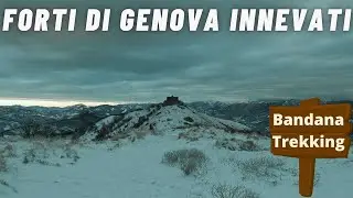 Forti di Genova innevati: escursione al Forte Diamante, Fratello Minore e Puin