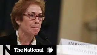 Trump impeachment inquiry: Witness describes intimidation