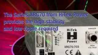 HiTek Power's compact X-ray power supply module - Series XRG70