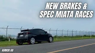 BRAKE PAD INSTALL AND SPEC MIATA RACES | AURICK GO