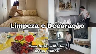 Aspirador novo !Nova decoração Mudança de planos !Apê Limpo e decorado ! Tirei a Decoração de Natal 